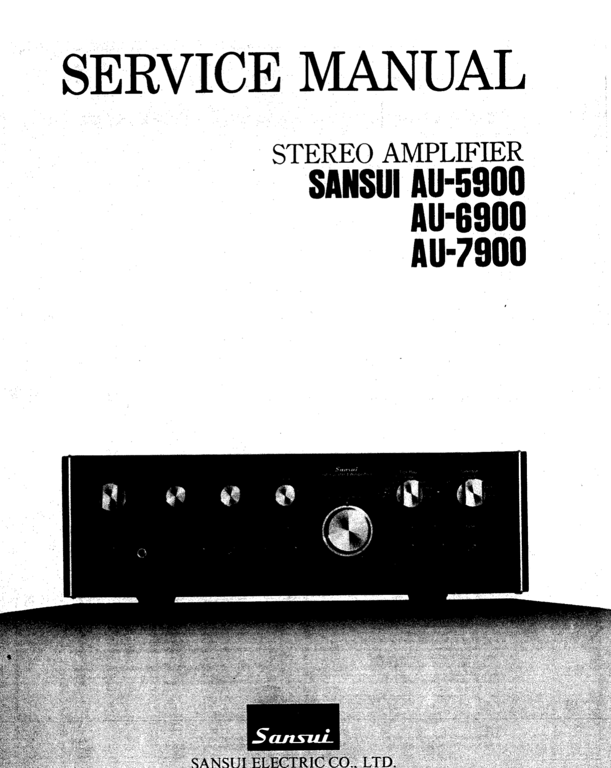 Sansui AU-5900 AU-6900 AU-7900 Service Manual